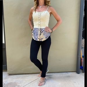 Corset made in Italy by Krizia jeans size 8